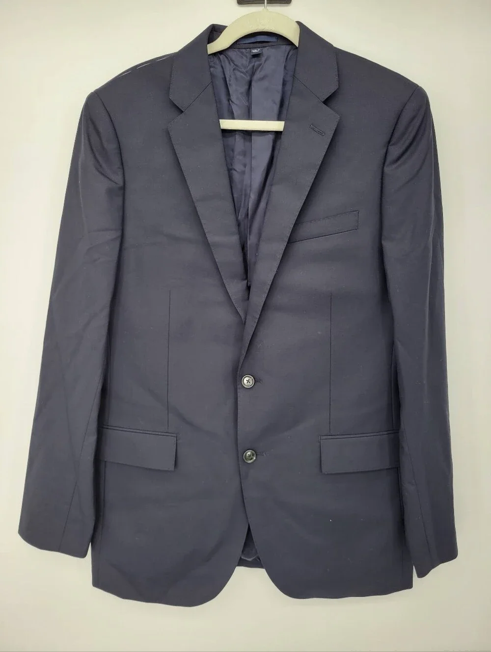 J Crew Ludlow Slim-fit suit jacket in Italian wool Size 40L New! Navy #28130